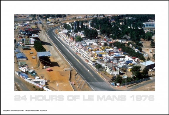 Le Mans 1976 Aerial #1