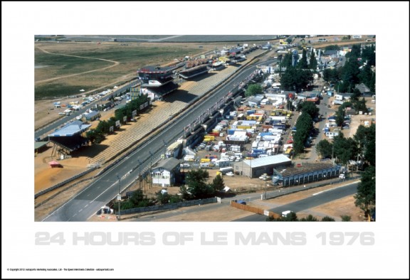 Le Mans 1976 Aerial #2