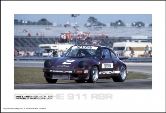 PORSCHE 911 RSR PETER REVSON – IROC DAYTONA FEBRUARY 15, 1974