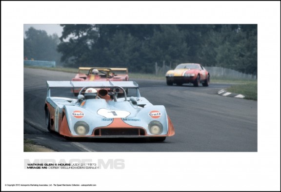 MIRAGE M6 DEREK BELL/HOWDEN GANLEY – WATKINS GLEN 6 HOURS JULY 21, 1973