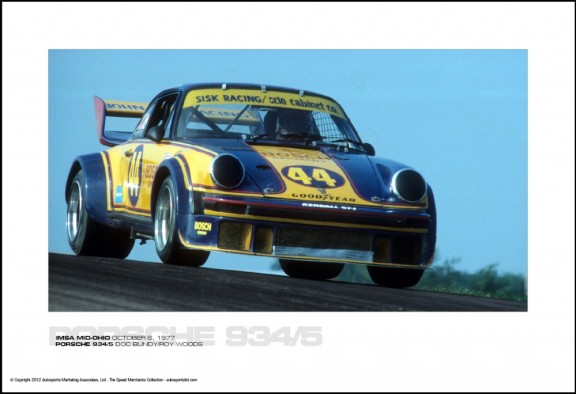 PORSCHE 934/5 DOC BUNDY/ROY WOODS – IMSA MID-OHIO OCTOBER 6, 1977