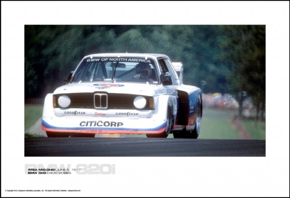 BMW 320i DAVID HOBBS – IMSA MID-OHIO JUNE 5, 1977