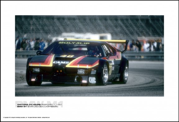 BMW M1 BARTLING/DEACON/FREBERG – DAYTONA 24 HOURS FEBRUARY 1, 1981