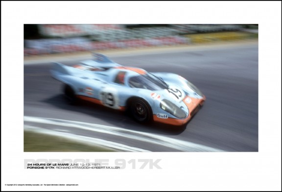 PORSCHE 917K RICHARD ATTWOOD/HERBERT M