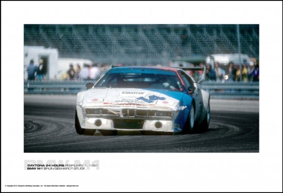 BMW M1 BRUN/GEBHARDT/STUCK – DAYTONA 24 HOURS FEBRUARY 1, 1981