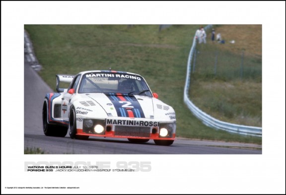 PORSCHE 935  JACKY ICKX/JOCHEN MASS/ROLF STOMMELEN – WATKINS GLEN 6 HOURS JULY 10, 1976