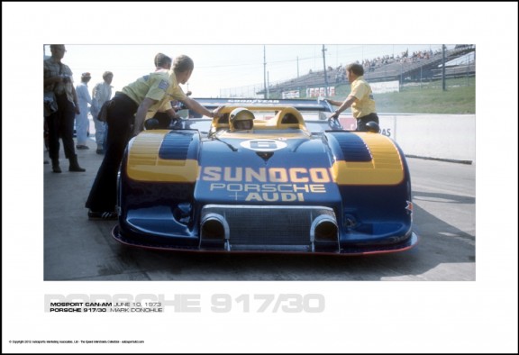 PORSCHE 917/30  MARK DONOHUE – MOSPORT CAN-AM JUNE 10, 1973