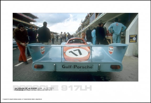 PORSCHE 917LH DEREK BELL/JO SIFFERT – 24 HOURS OF LE MANS JUNE 12-13, 1971