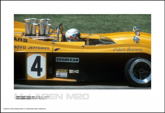 MCLAREN M20 PETER REVSON – MID-OHIO CAN-AM JUNE 8, 1972