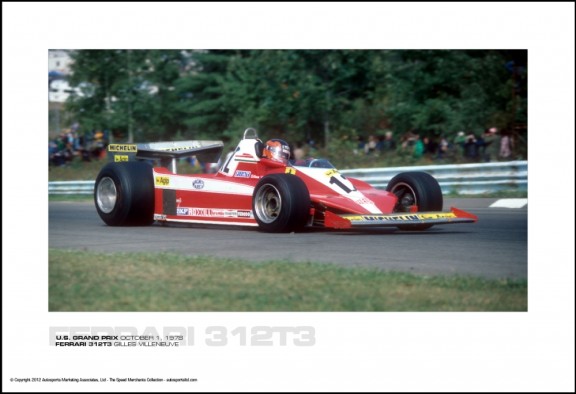 FERRARI 312T3 GILLES VILLENEUVE – U.S