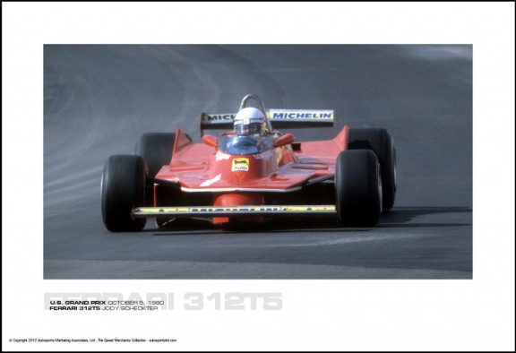 FERRARI 312T5 JODY SCHECKTER – U.S