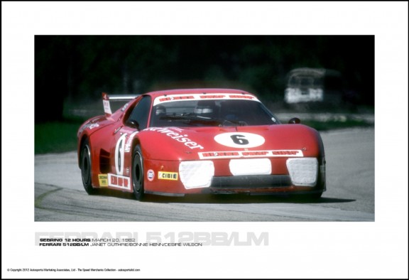 FERRARI 512BB/LM JANET GUTHRIE/BONNIE HENN/DESIR