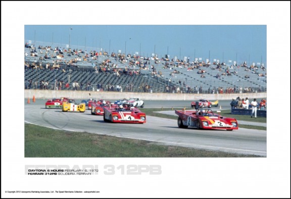 FERRARI 312PB SCUDERIA FERRARI – DAYTONA 6 HOURS FEBRUARY 6, 1972