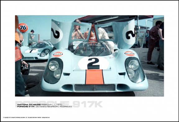 PORSCHE 917K LEO KINNUNEN/PEDRO RODRIGUEZ – DAYTONA 24 HOURS FEBRUARY 1, 1970