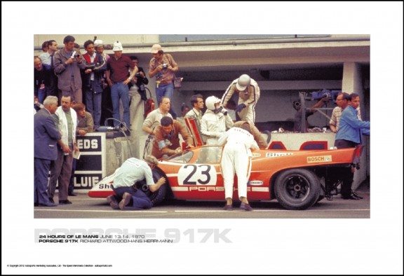 PORSCHE 917K RICHARD ATTWOOD/HANS HERRMANN – 24 HOURS OF LE MANS JUNE 13-14, 1970