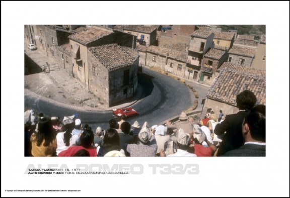 ALFA ROMEO T-33/3 TOINE HEZEMANS/NINO VACCARELLA – TARGA FLORIO MAY 16, 1971