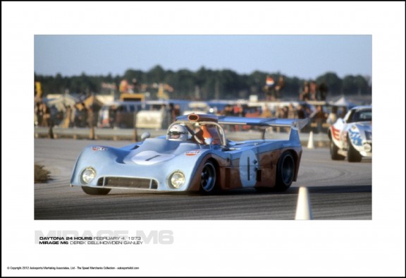 MIRAGE M6 DEREK BELL/HOWDEN GANLEY – DAYTONA 24 HOURS FEBRUARY 4, 1973