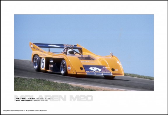 MCLAREN M20 DENNIS HULME – MID-OHIO CAN-AM AUGUST 6, 1972