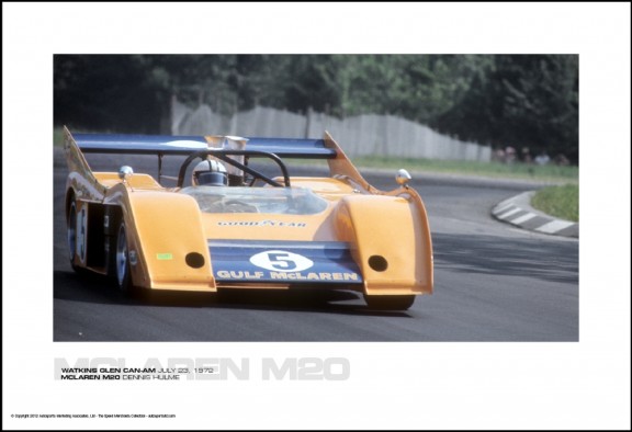 MCLAREN M20 DENNIS HULME – WATKINS GLEN CAN-AM JULY 23, 1972