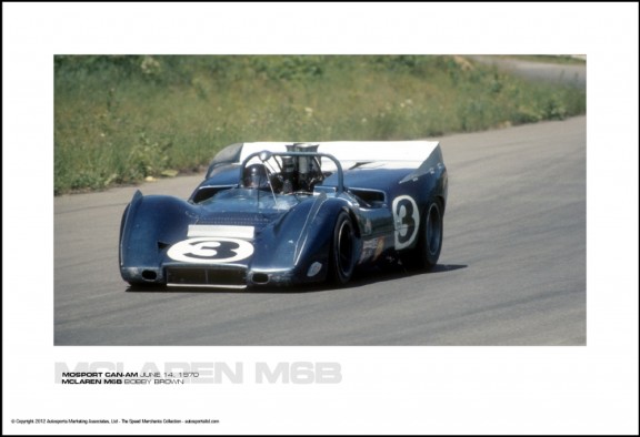 MCLAREN M6B BOBBY BROWN – MOSPORT CAN-AM JUNE 14, 1970