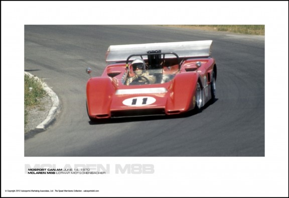 MCLAREN M8B LOTHAR MOTSCHENBACHER – MOSPORT CAN-AM JUNE 14, 1970