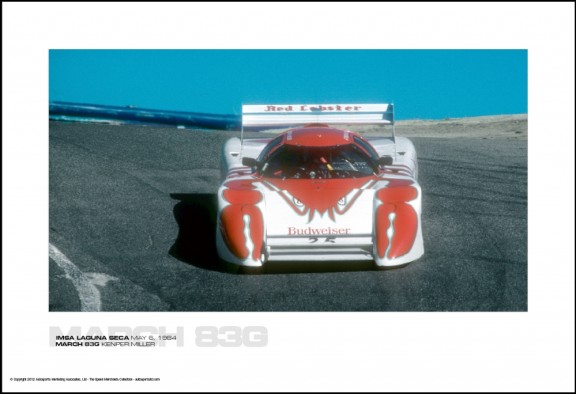 MARCH 83G KENPER MILLER – IMSA LAGUNA SECA MAY 6, 1984