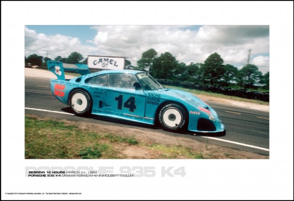 PORSCHE 935 K4 GRAHAM/GRAILIA/HENN/HOLBERT/WOLLEK – SEBRING 12 HOURS MARCH 24, 1984