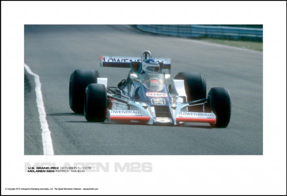 MCLAREN M26 PATRICK TAMBAY – U.S