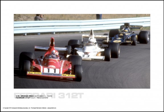 FERRARI 312T CLAY REGAZZONI – U.S