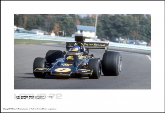 LOTUS 72 RONNIE PETERSON – U.S