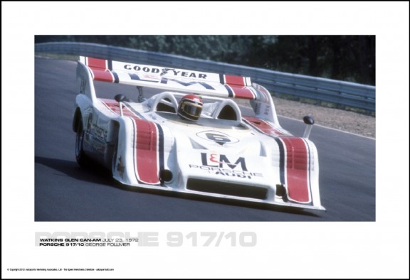 PORSCHE 917/10 GEORGE FOLLMER – WATKINS GLEN CAN-AM JULY 23, 1972