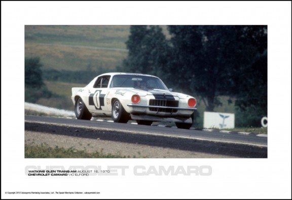 CHEVROLET CAMARO VIC ELFORD – WATKINS GLEN TRANS-AM AUGUST 16, 1970