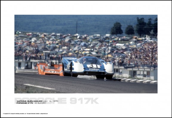 PORSCHE 917K VIC ELFORD – WATKINS GLEN CAN-AM JULY 12, 1970