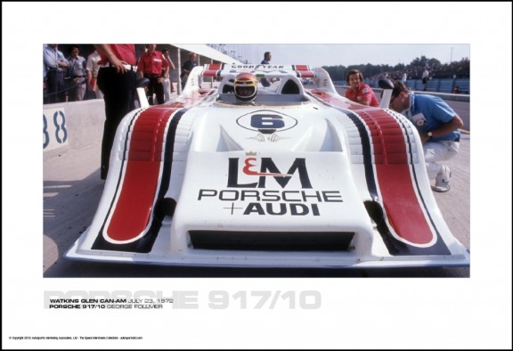 PORSCHE 917/10 GEORGE FOLLMER – WATKINS GLEN CAN-AM JULY 23, 1972