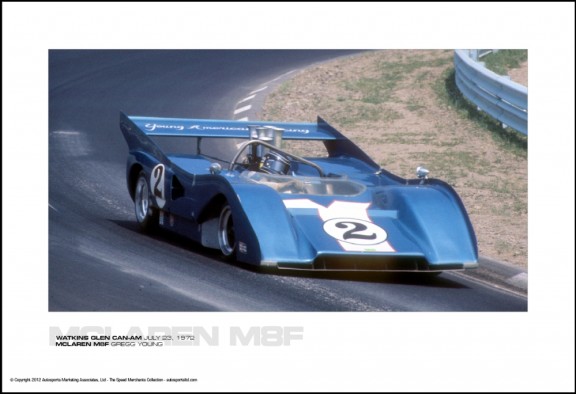 MCLAREN M8F GREGG YOUNG – WATKINS GLEN CAN-AM JULY 23, 1972