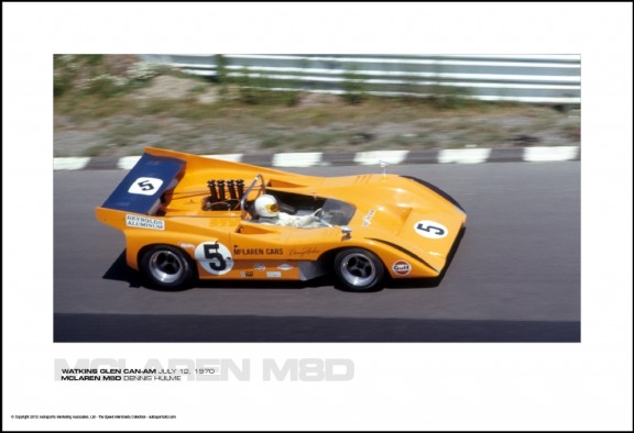 MCLAREN M8D DENNIS HULME – WATKINS GLEN CAN-AM JULY 12, 1970