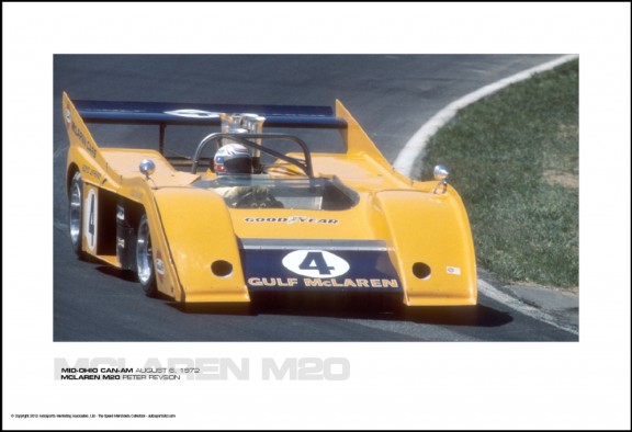 MCLAREN M20 PETER REVSON – MID-OHIO CAN-AM AUGUST 6, 1972