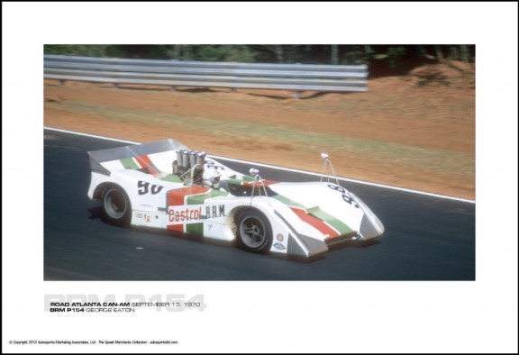 BRM P154 GEORGE EATON – ROAD ATLANTA CAN-AM SEPTEMBER 13, 1970