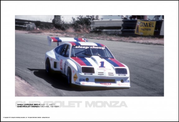 CHEVROLET MONZA MICHAEL KEYSER – IMSA LAGUNA SECA MAY 1, 1977