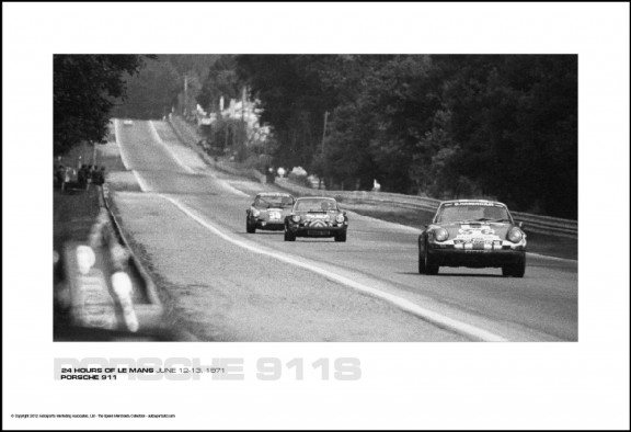 PORSCHE 911 – 24 HOURS OF LE MANS JUNE 12-13, 1971