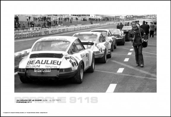 PORSCHE 911S – 24 HOURS OF LE MANS JUNE 12-13, 1971