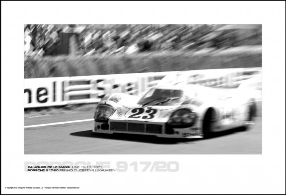 PORSCHE 917/20 REINHOLD JOEST/WILLI KAUHSEN – 24 HOURS OF LE MANS JUNE 12-13, 1971