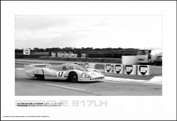 PORSCHE 917LH DEREK BELL/JO SIFFERT – 24 HOURS OF LE MANS JUNE 12-13, 1971