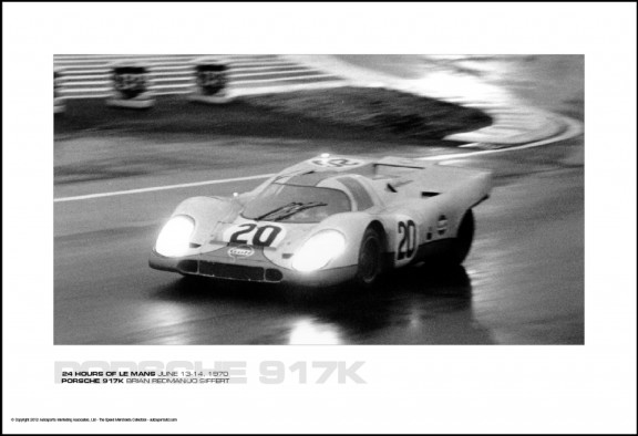 PORSCHE 917K RICHARD BRIAN REDMAN/JO SIFFERT – 24 HOURS OF LE MANS JUNE 13-14, 1970