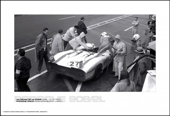 PORSCHE 908/2L RUDI LINS/HELMUT MARKO – 24 HOURS OF LE MANS JUNE 13-14, 1970