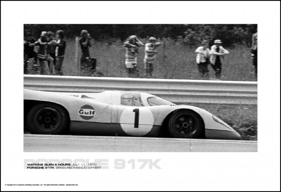 PORSCHE 917K BRIAN REDMAN/JO SIFFERT – WATKINS GLEN 6 HOURS JULY 11, 1970