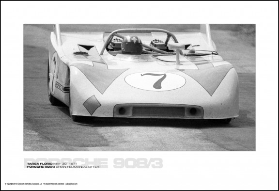 PORSCHE 908/3 BRIAN REDMAN/JO SIFFERT – TARGA FLORIO MAY 30, 1971