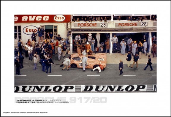 PORSCHE 917/20 REINHOLD JOEST/WILLI KAUHSEN – 24 HOURS OF LE MANS JUNE 12-13, 1971