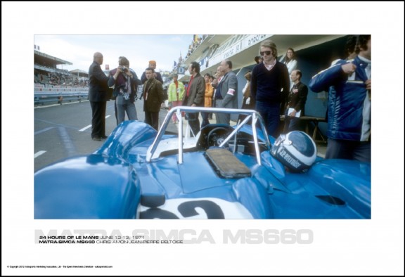 MATRA-SIMCA MS660 CHRIS AMON/JEAN-PIERRE BELTOISE – 24 HOURS OF LE MANS JUNE 12-13, 1971