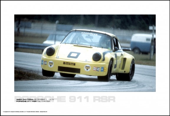 PORSCHE 911 RSR MILT MINTER – IMSA DAYTONA DECEMBER 1, 1974